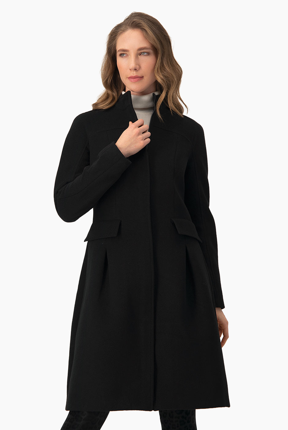 MANGO - Abrigo Lana Handmade Cinturón Mujer