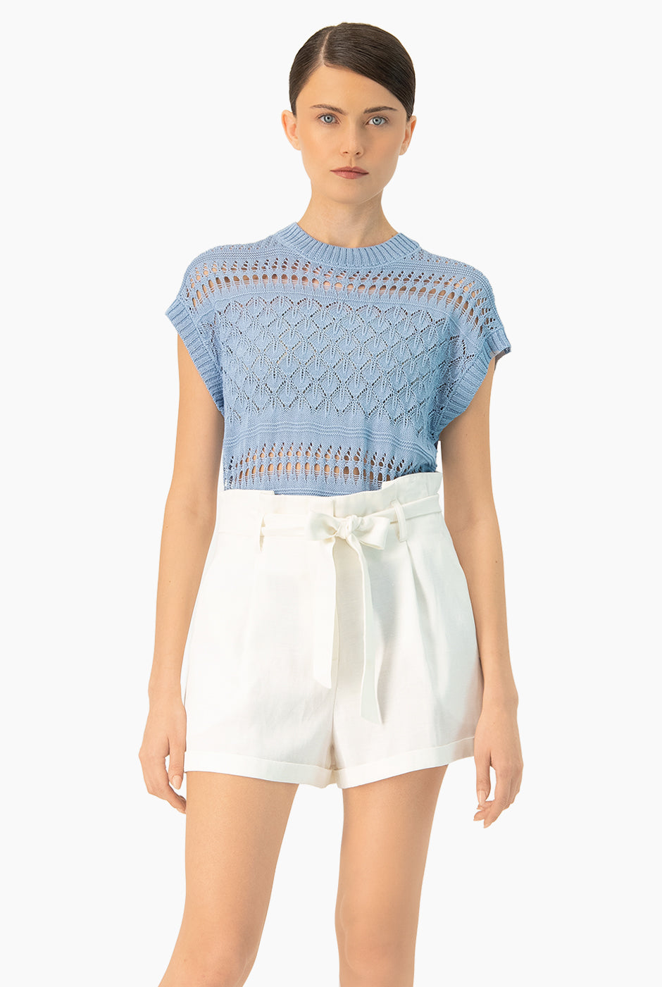 Suéter Crochet Knitted