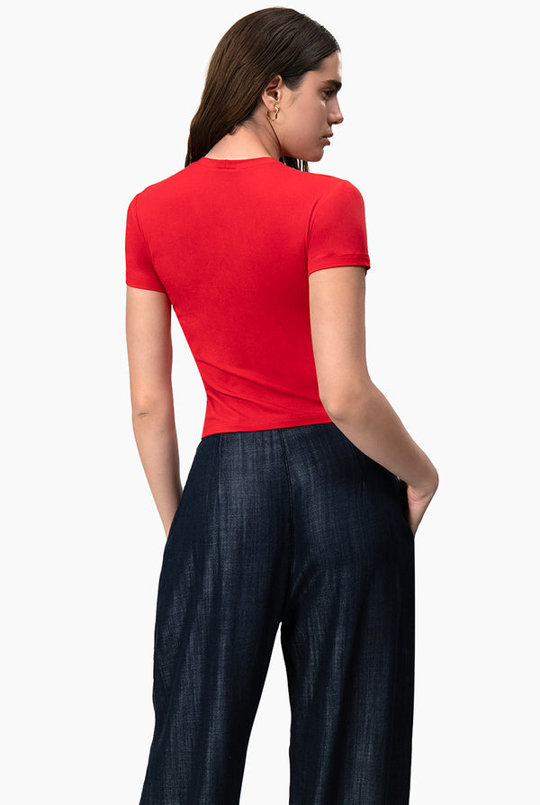 Playera basica casual de manga corta