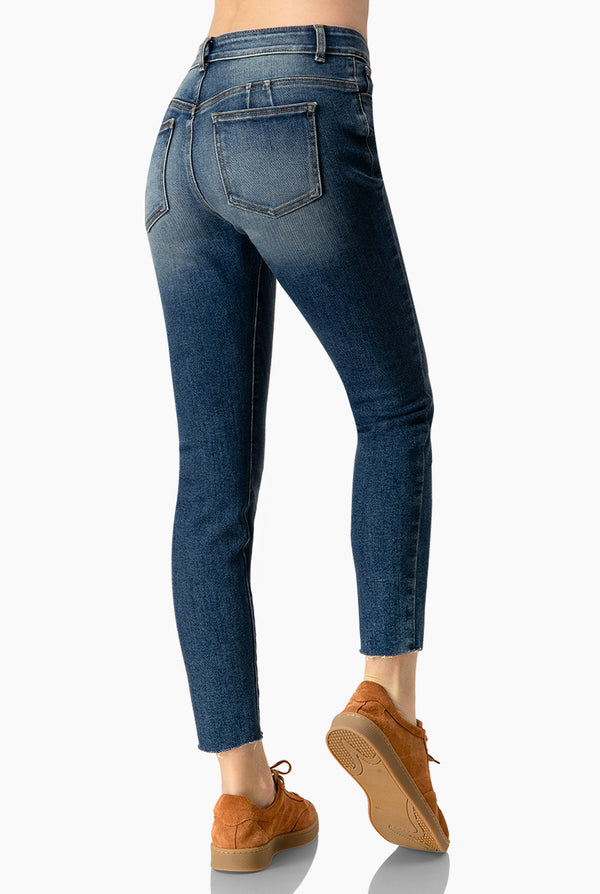 Jeans skinny azul