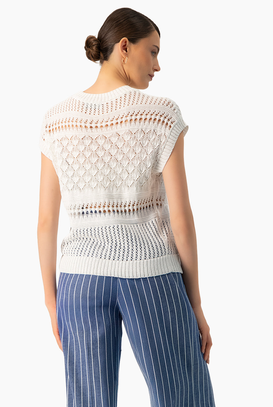 Suéter Crochet Knitted