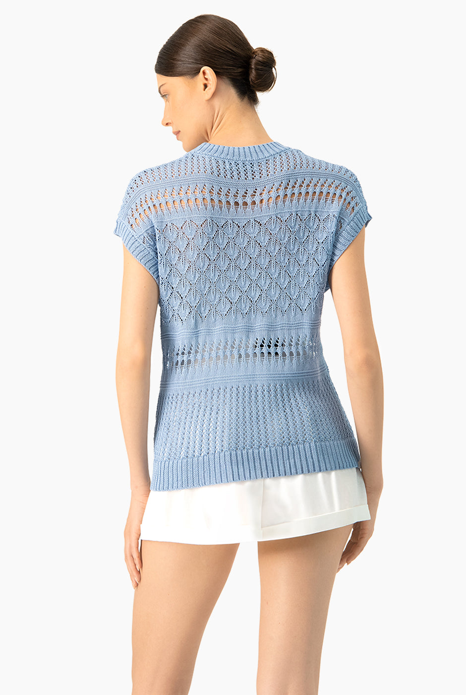 Suéter Crochet Knitted