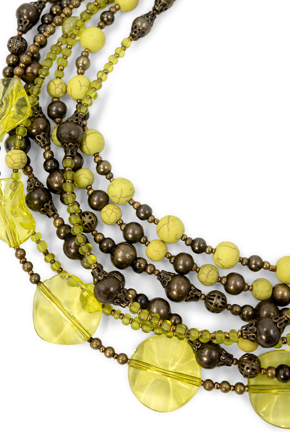 Collar Cascada Twist