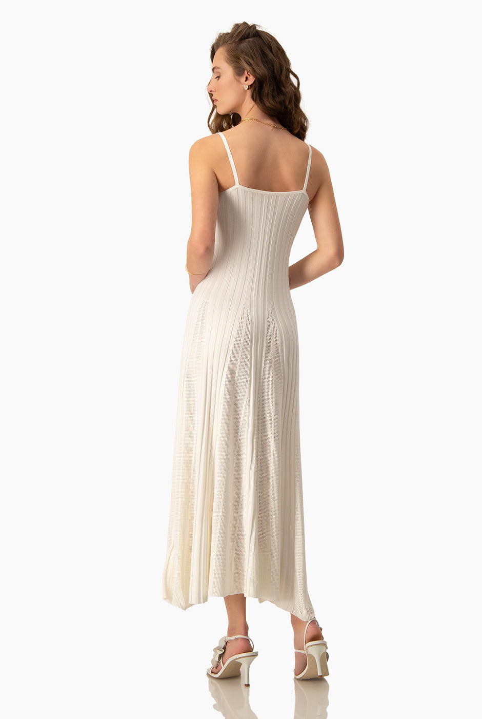 Vestido Trumpet Knit