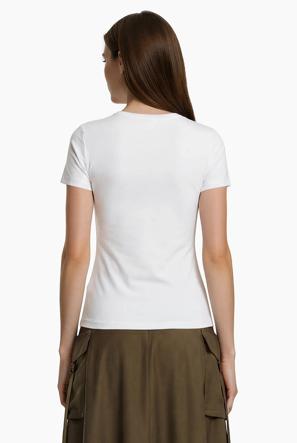 Playera basica casual de manga corta