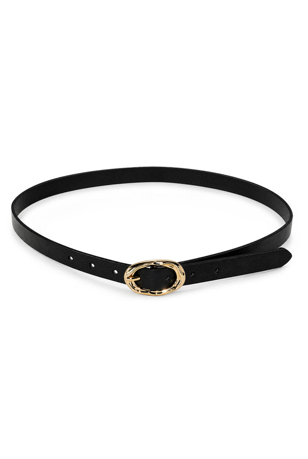 Cinturón Black Pleather
