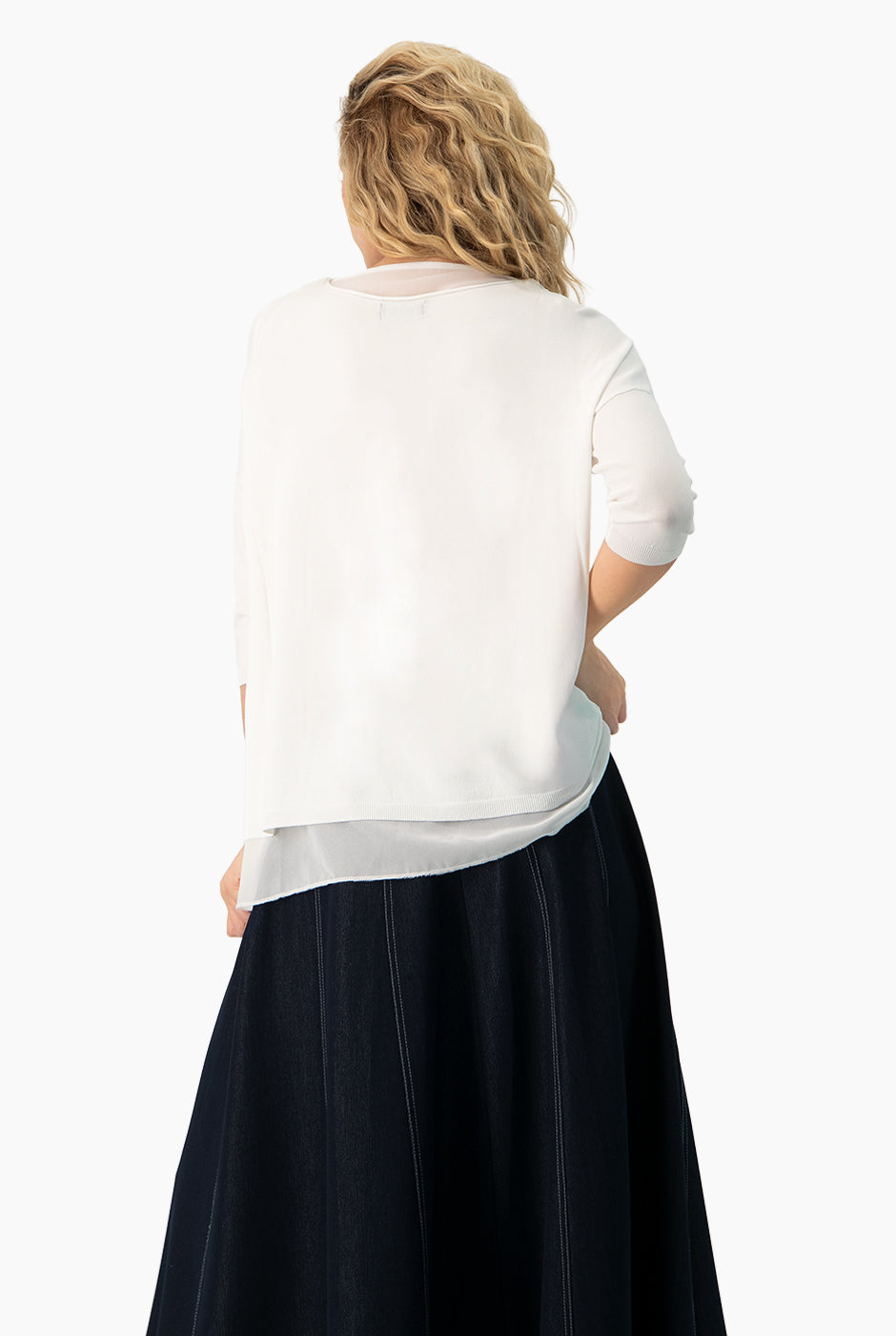 Pullover Ligero Tail-hem