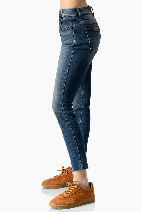 Jeans skinny azul