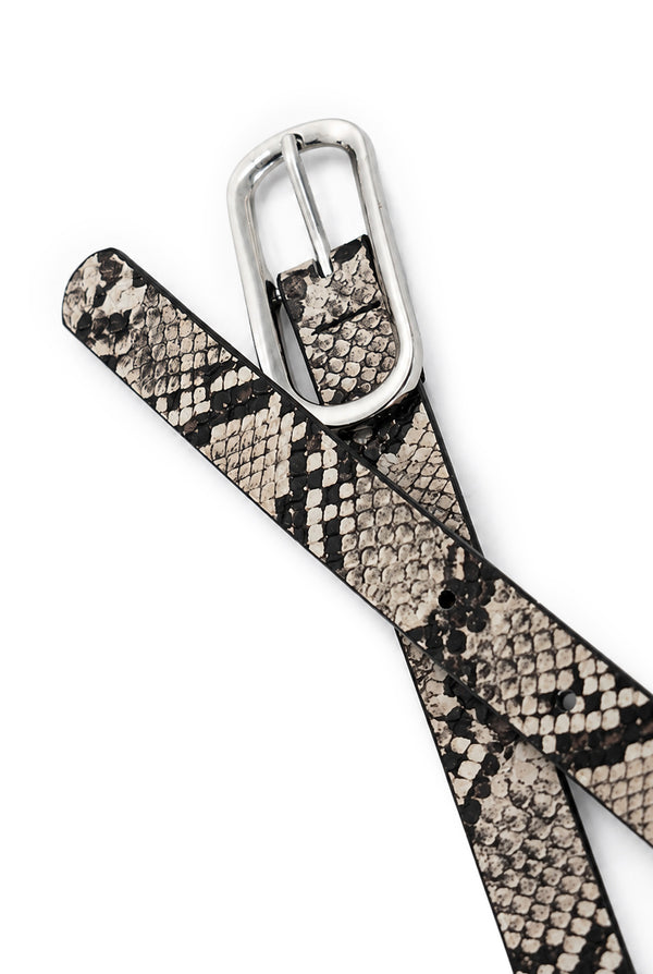 Cinturón Snake Print
