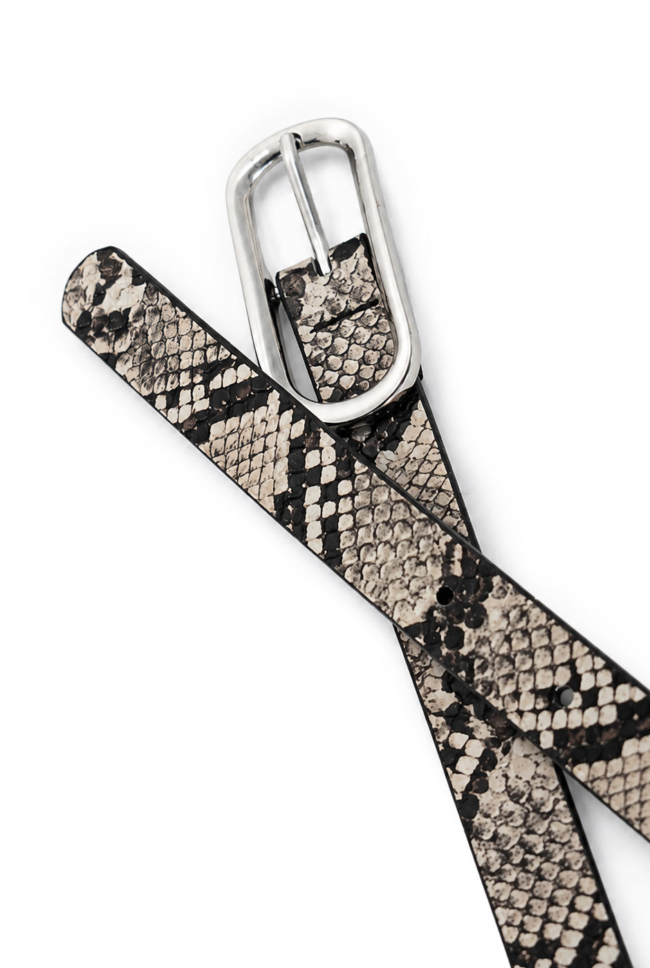 Cinturón Snake Print