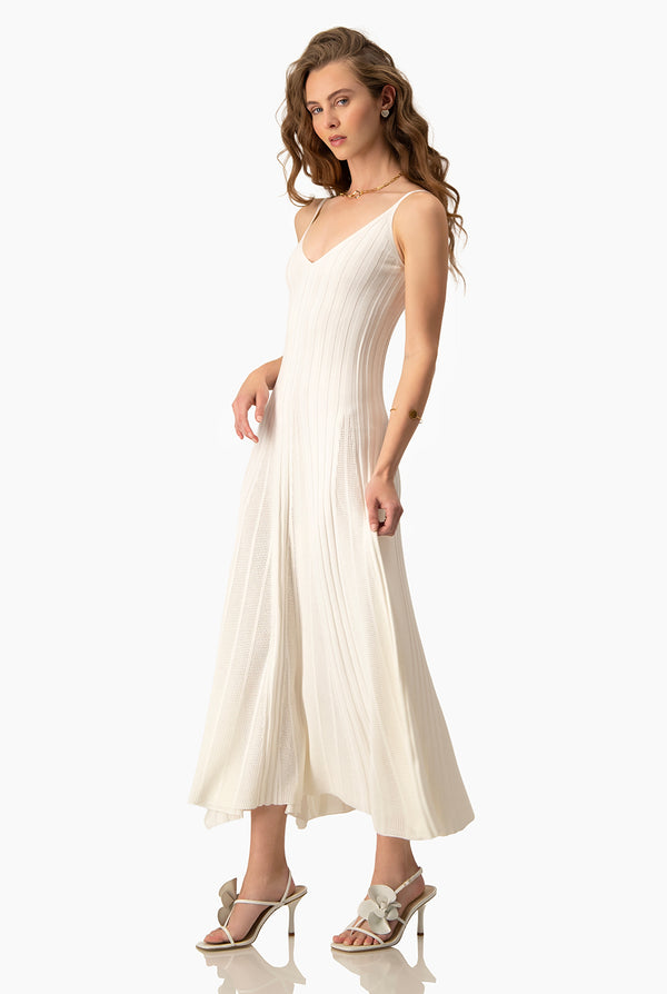 Vestido Trumpet Knit