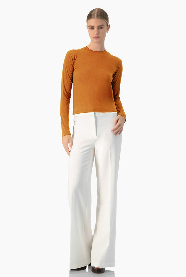 Playera basica lisa manga larga