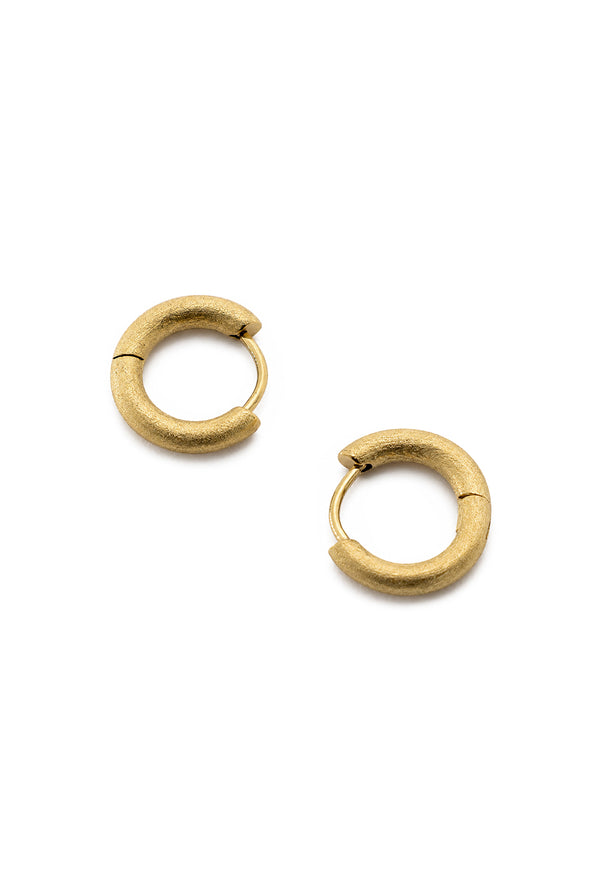 Aretes Golden Hoops