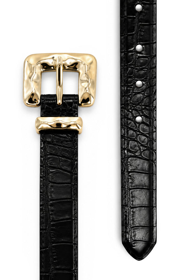Cinturón Croco PU
