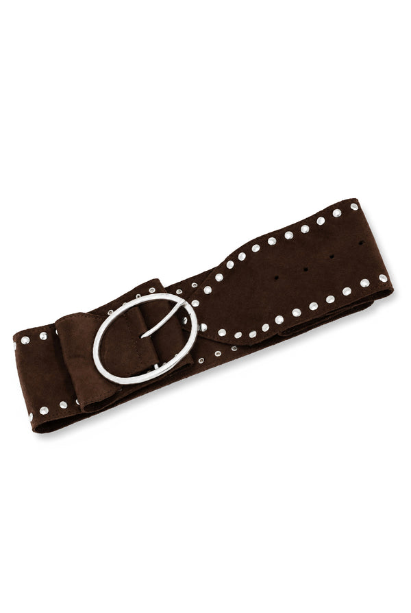 Cinturón Toffee Suede