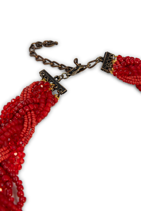 Collar Chaquira Braided