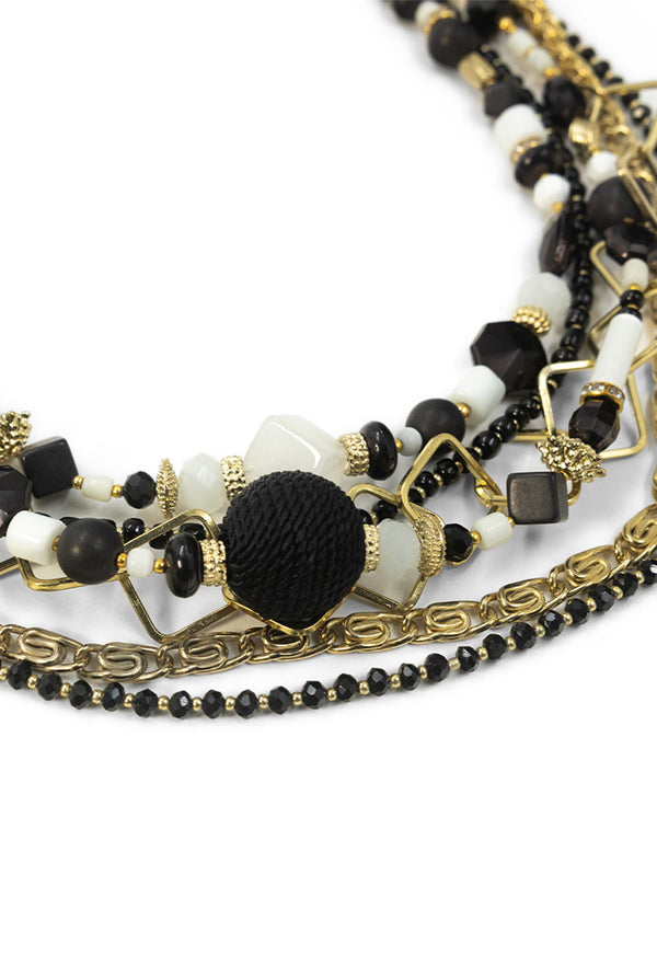 Collar Cascada Rhombs