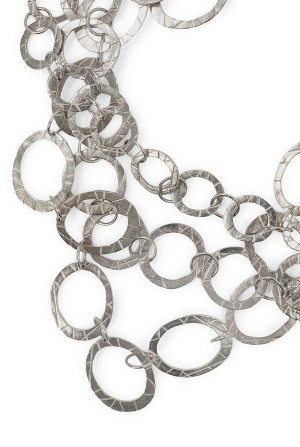 Collar Silvery Hoops