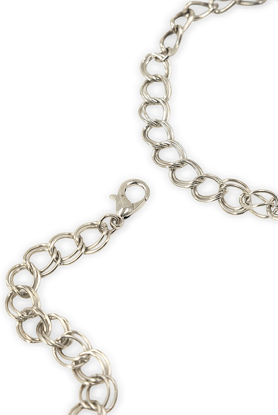 Collar Sphere con cadena, abalorios y borla multicolor