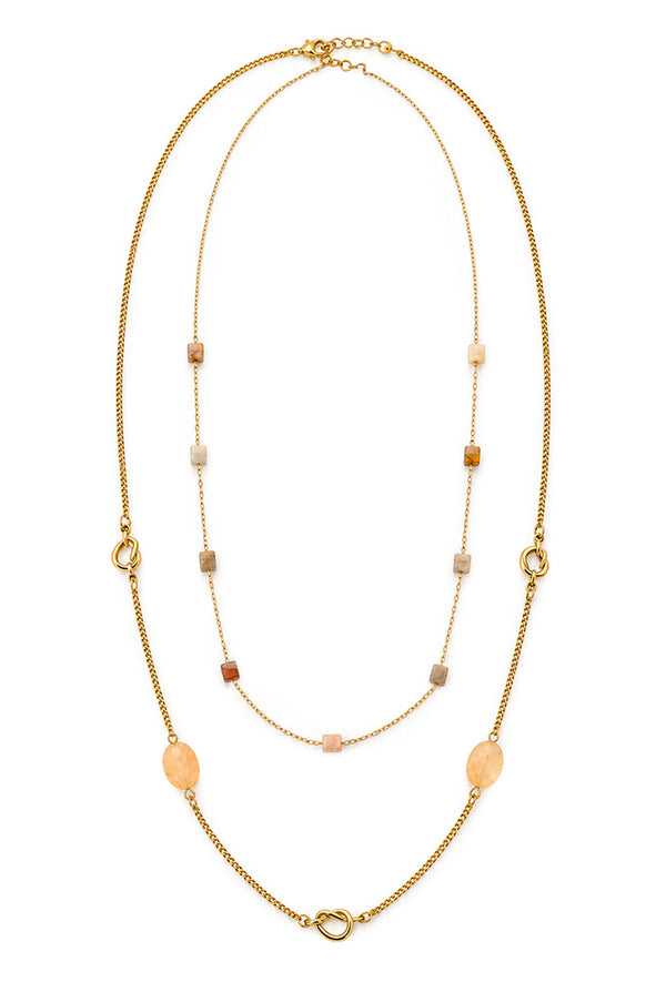 Collar Doble Corazón