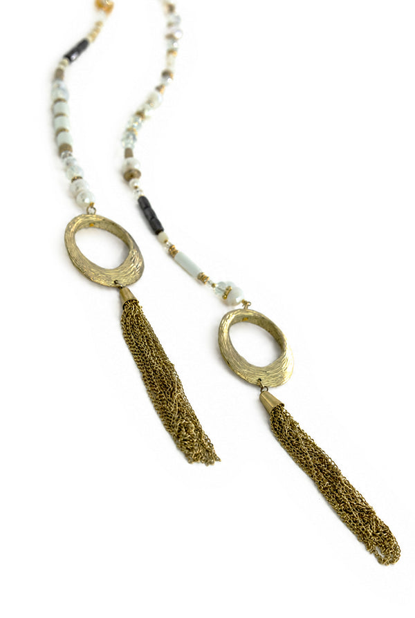 Collar Golden Tassels