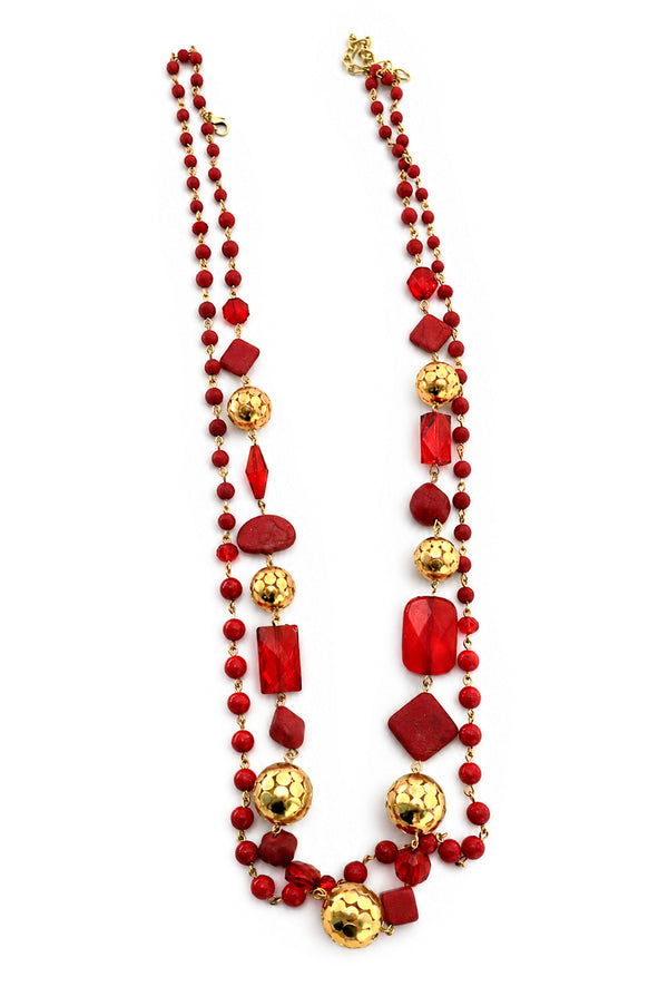 Collar Golden Spheres