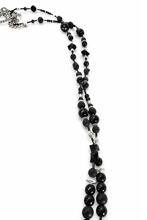 Collar Silver Black