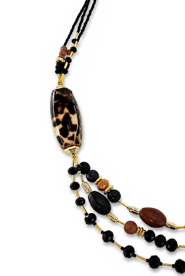 Collar Printed Bead