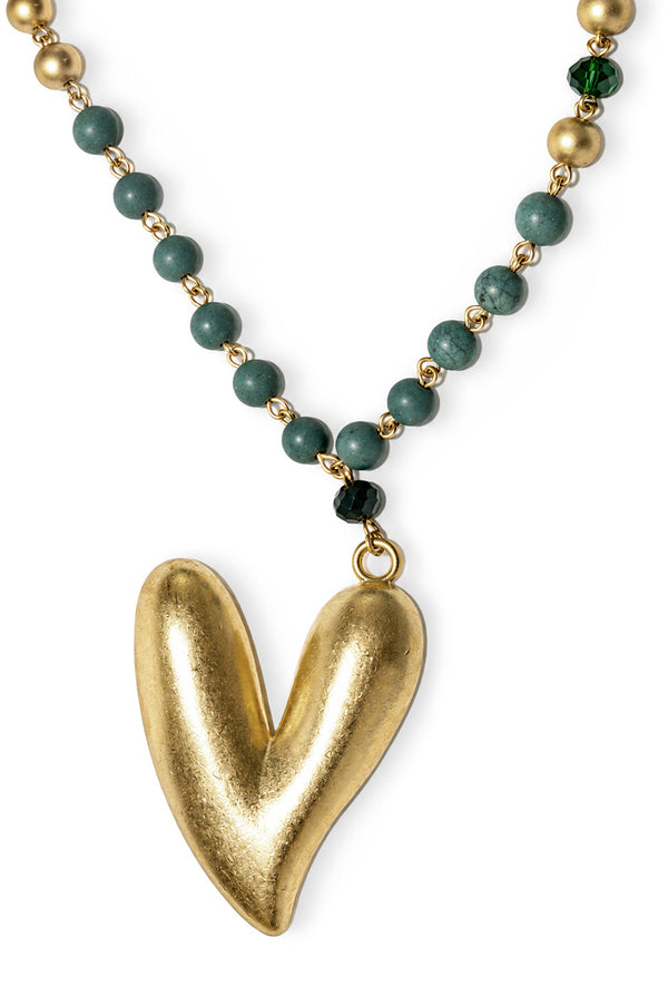 Collar Puffy Heart