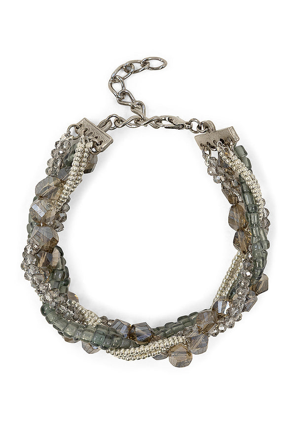 Pulsera Pewter Braided