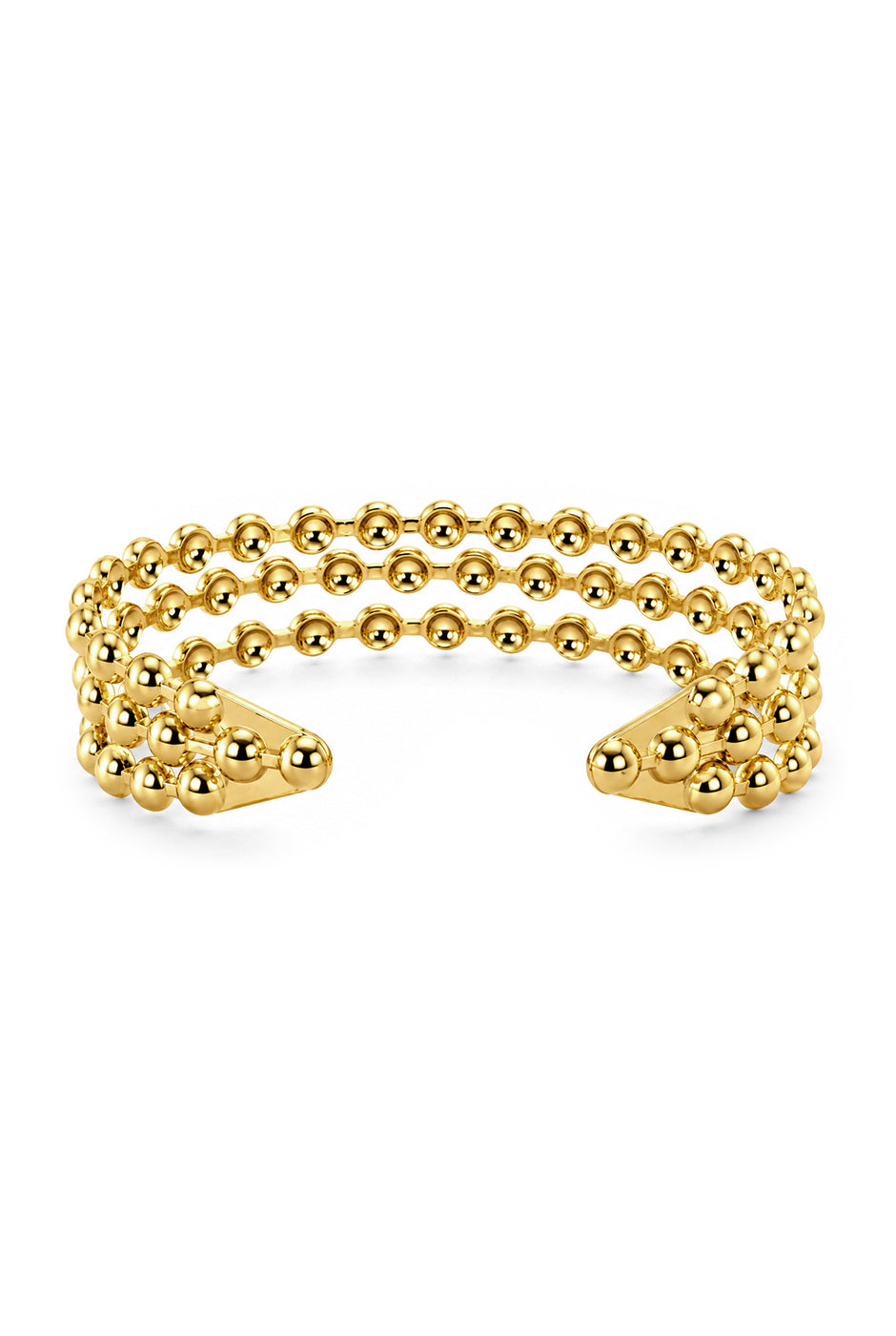 Pulsera Golden Beads dorada con diseño de esferas múltiples