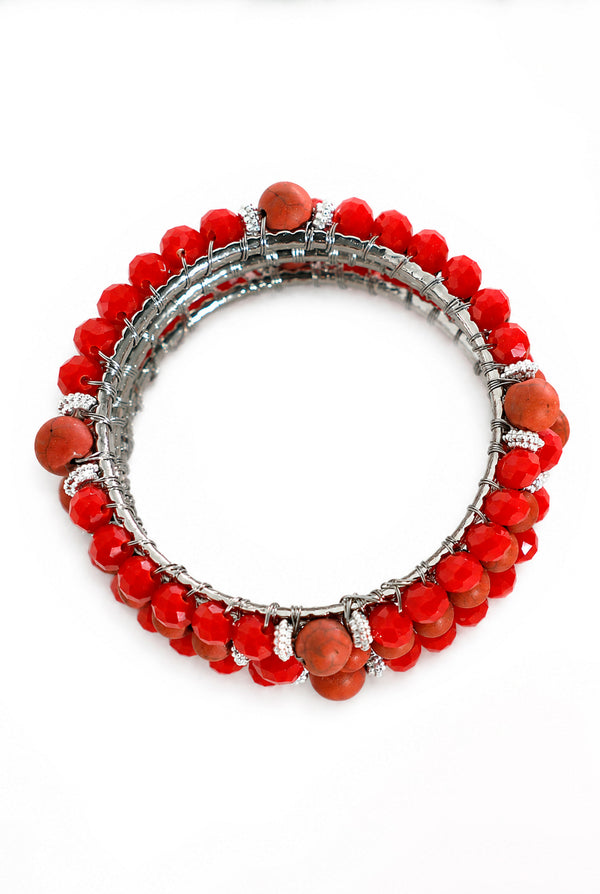 Set Red Bracelets