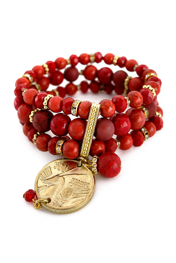 Pulsera Red B & Coin