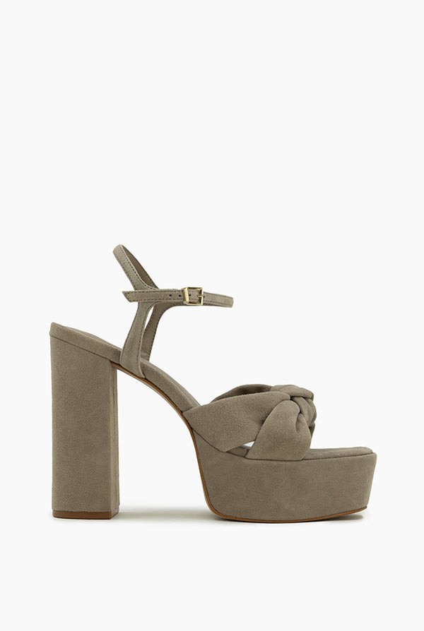 Sandalia Cuero Suede