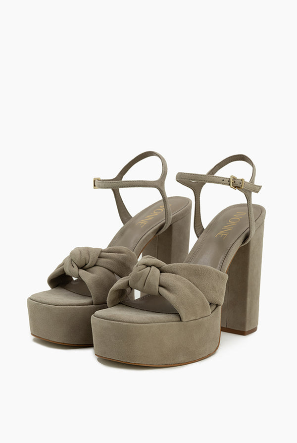 Sandalia Cuero Suede
