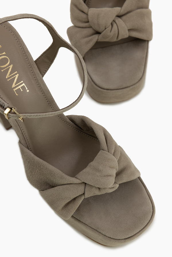 Sandalia Cuero Suede