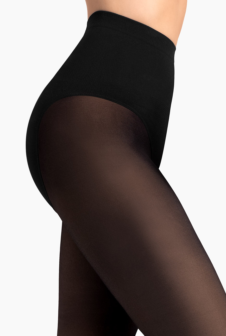 Media Magic Panty negra, elegante y semitransparente