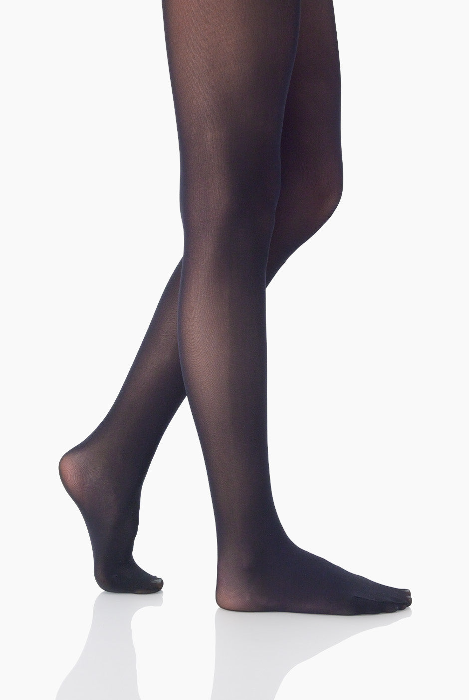 Pantimedia Matte Shaping negra con acabado matte y pretina de control