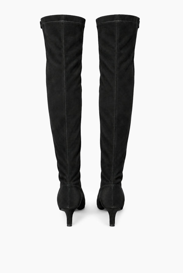 Bota Black Suede