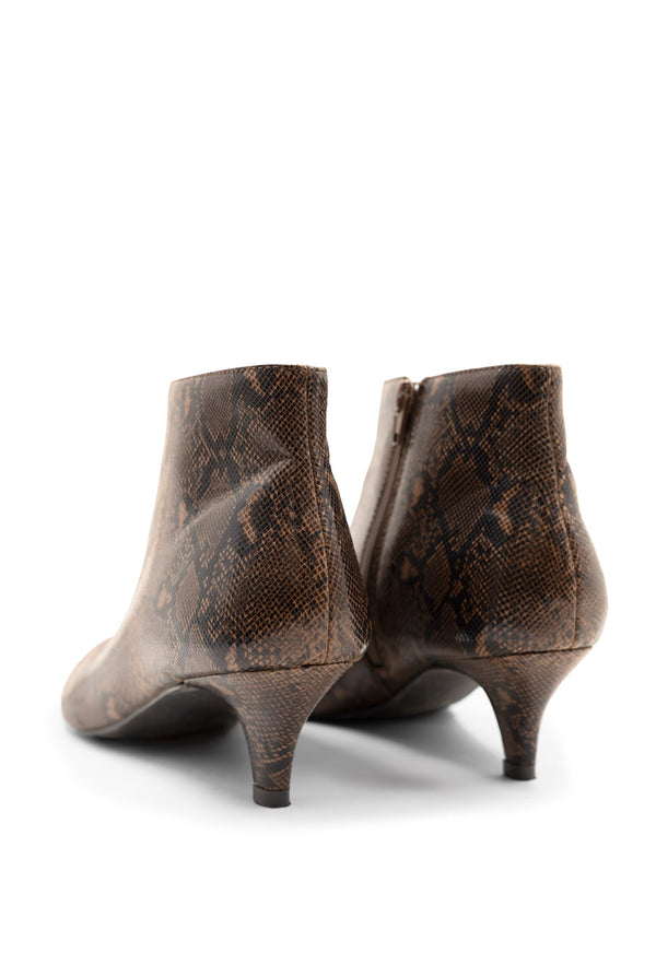 Botín Snake Print