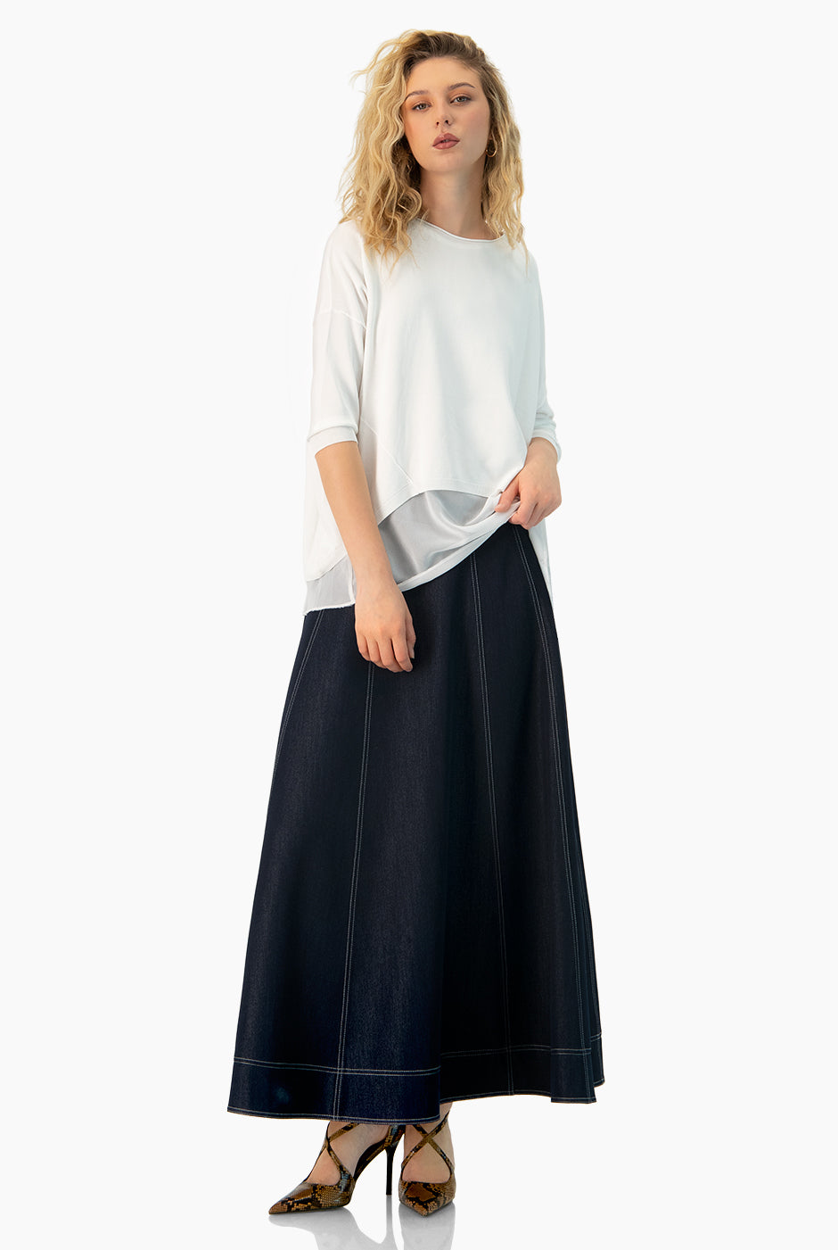 Pullover Ligero Tail-hem