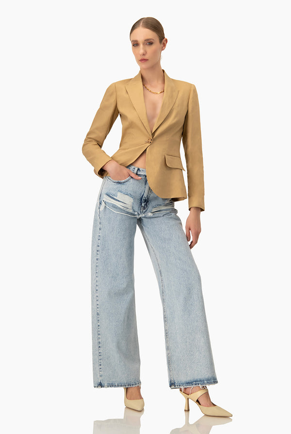 Jeans denim destroyed