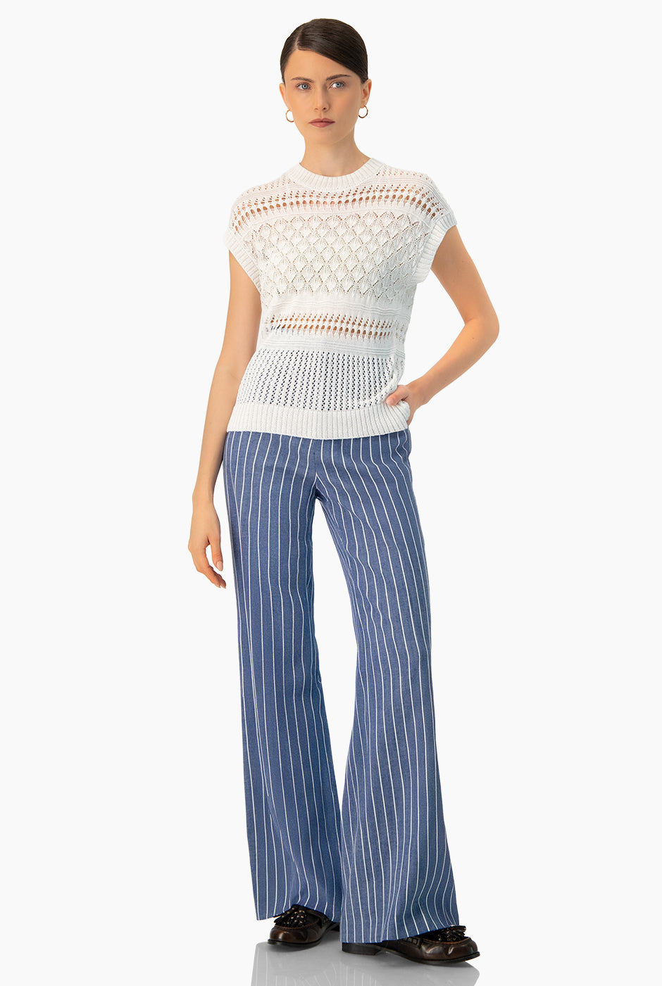 Suéter Crochet Knitted