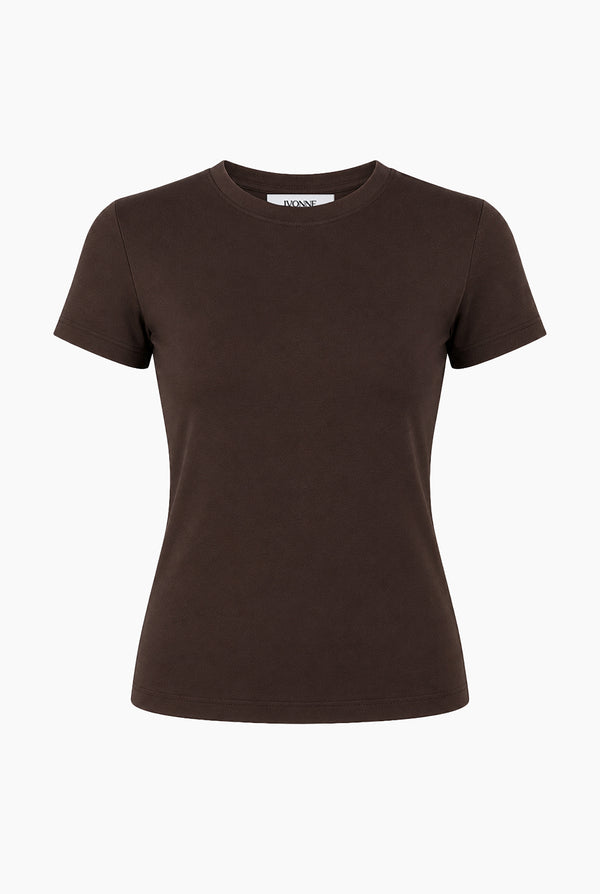 Playera basica manga corta