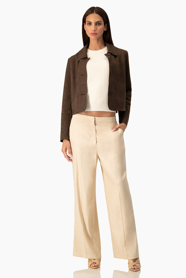 Blusa Ivonne recta hombro caido