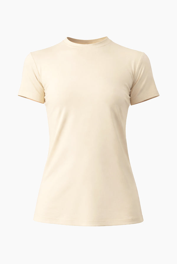 Playera basica lisa manga corta