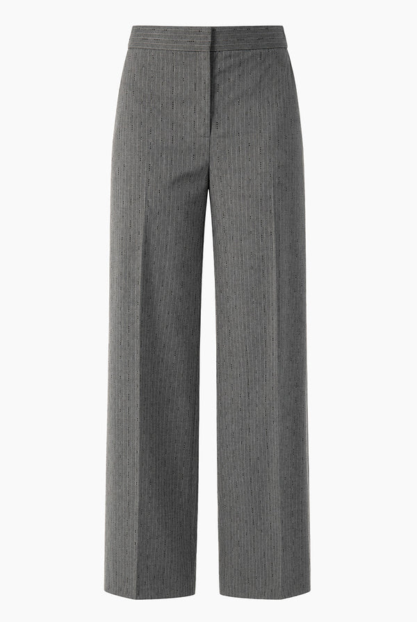 Pantalón sastreado a rayas