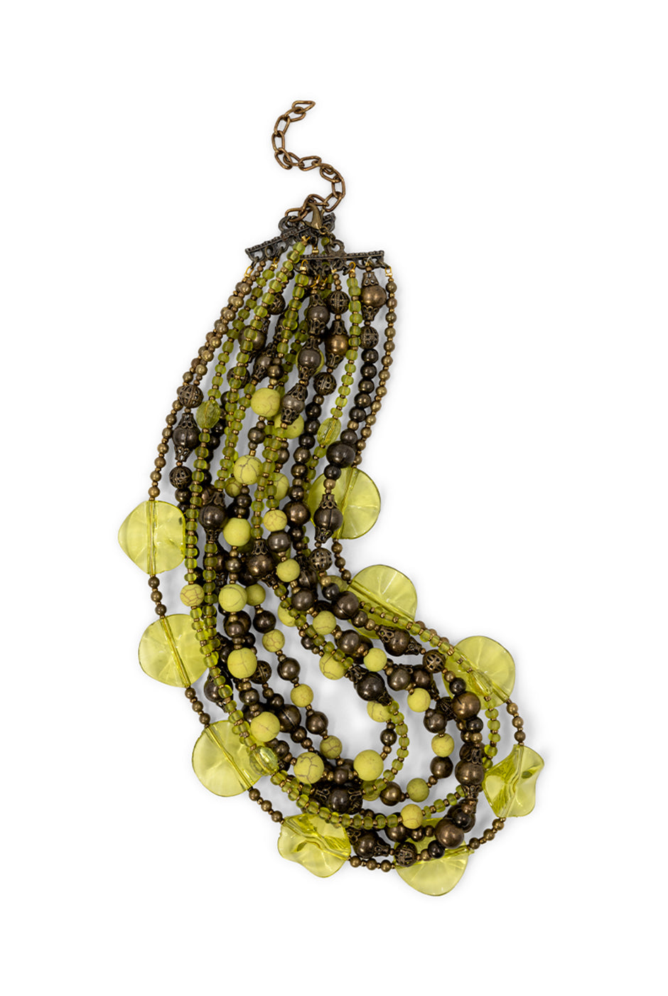 Collar Cascada Twist