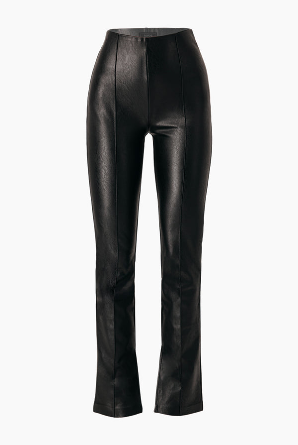 Pantalón PU High-Waist