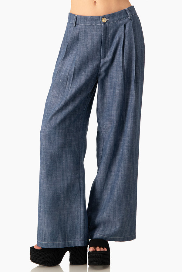 Pantalón Holgado Denim